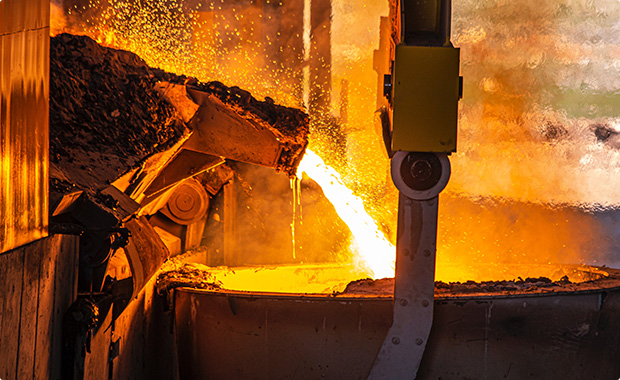 Metallurgical industry application