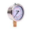 Pressure gauge in stainless steel with sealed ring