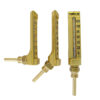 V-shaped thermometer