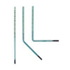 V-shaped thermometer Glass inserts 1 V-shaped thermometer Glass inserts 1