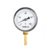 Bimetallic dial thermometer in zincked steel