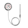 Dial thermometer with capillary in stainless steel 1 Dial thermometer with capillary in stainless steel 1