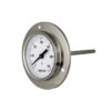 27 Bimetallic thermometer with frontal flange for oven panel
