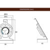 30-结构 Bimetallic thermometer for oven