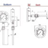 Rigid high temperature pyrometer 2