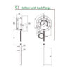 Dial thermometer with capillary in stainless steel 2 Dial thermometer with capillary in stainless steel 2
