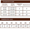 Dial thermometer with capillary in stainless steel 3 Dial thermometer with capillary in stainless steel 3
